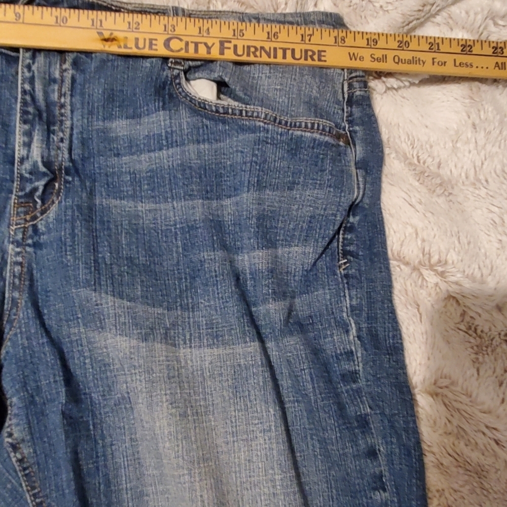 Vtg Women Foster Regular Jeans 16 Medium Wash Blue - Picture 3 of 8